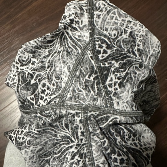 EUC Lululemon Wunder Under Crop HighRise Full On Luxtreme 21 Serigraph StarlighT - Picture 6 of 6